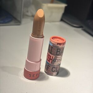 Sephora Nude Lipstick 6 Lipstories tan lines cream